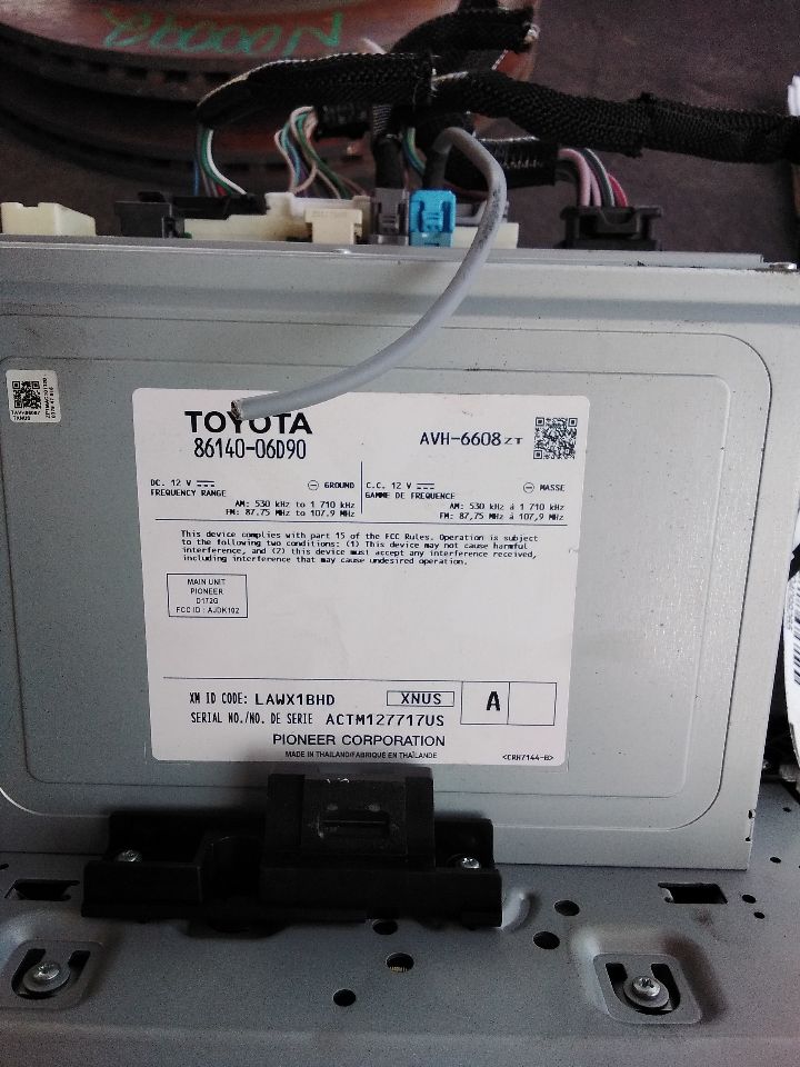 Used 2021 Toyota CAMRY Radio Audio - Stock #N00090