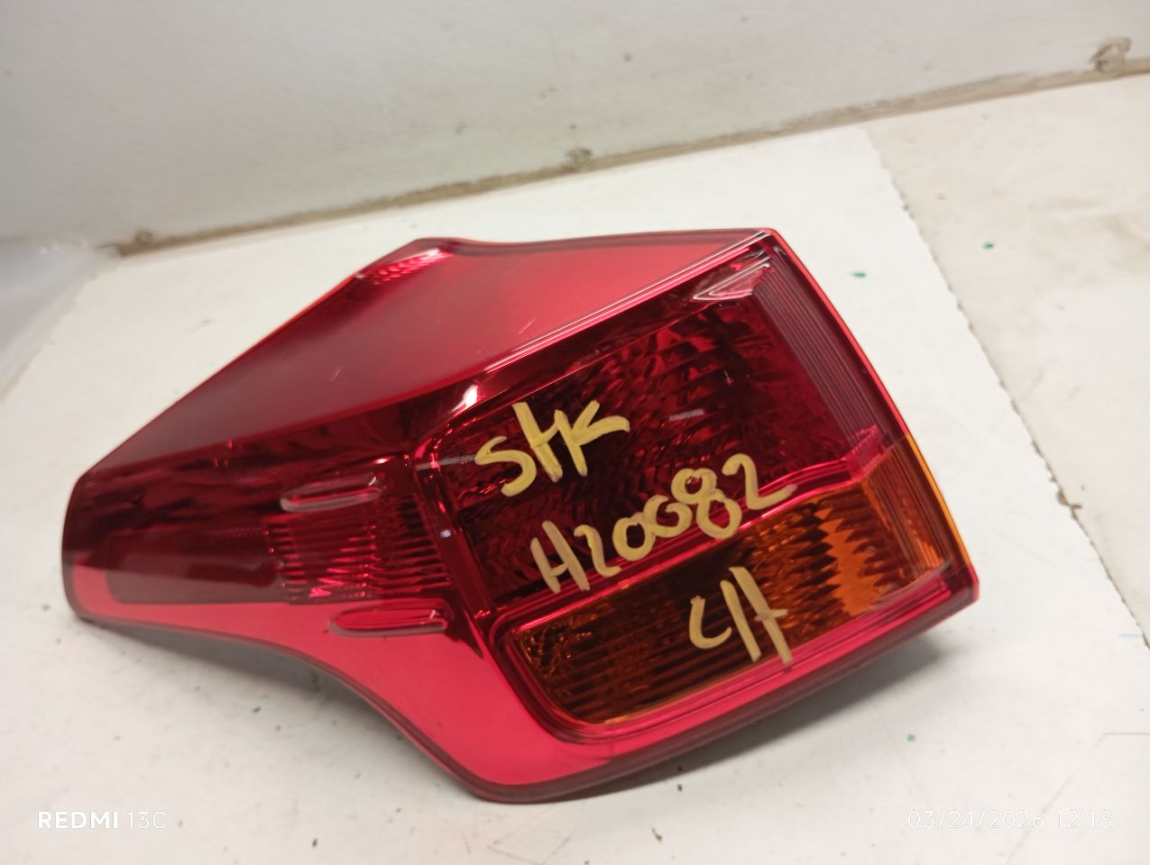 2014 Toyota RAV4 Tail Lamp