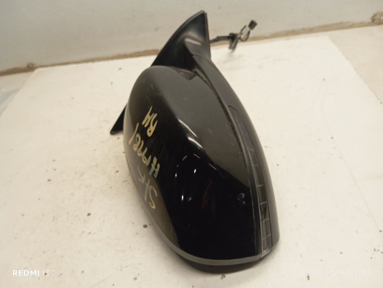 Used 2019 Jeep CHEROKEE Side View Mirror - Stock #H19981