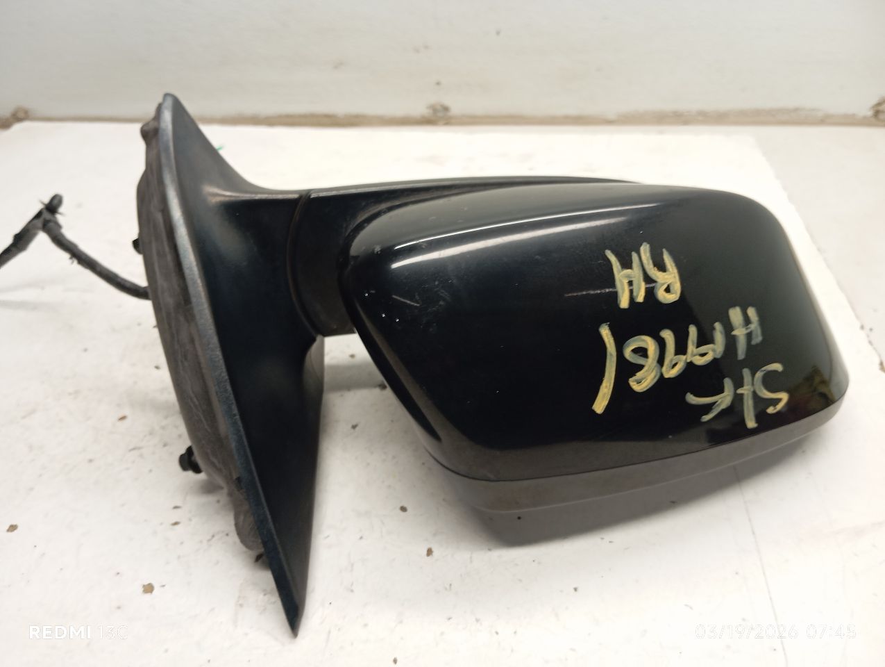 Used 2019 Jeep CHEROKEE Side View Mirror - Stock #H19981