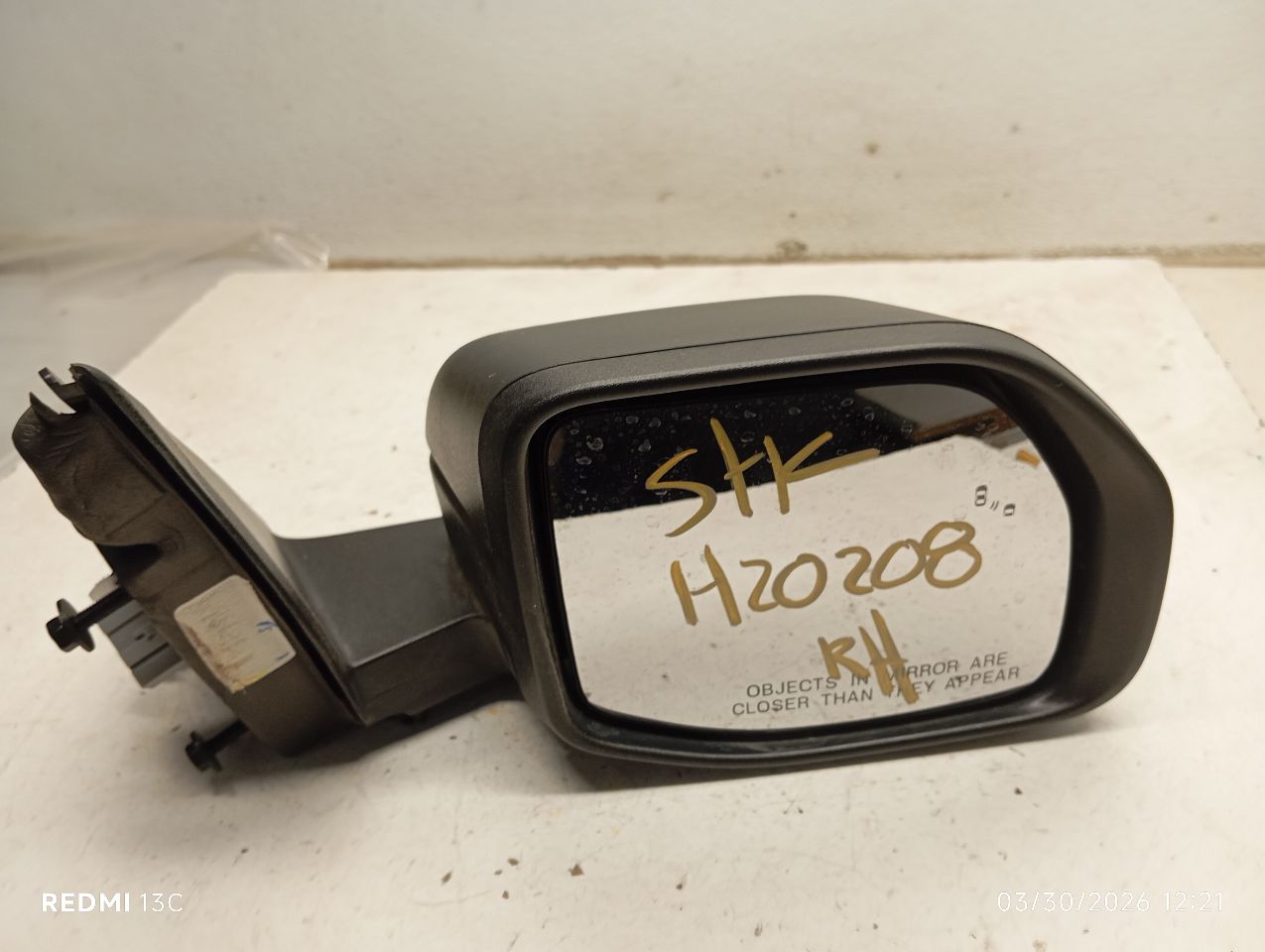 Used 2022 Ford BRONCO SPORT Side View Mirror - Stock #H20208