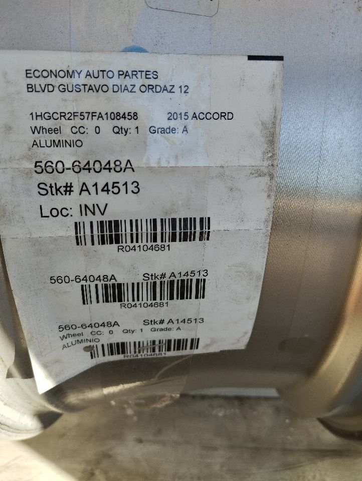 2015 Honda ACCORD Wheel