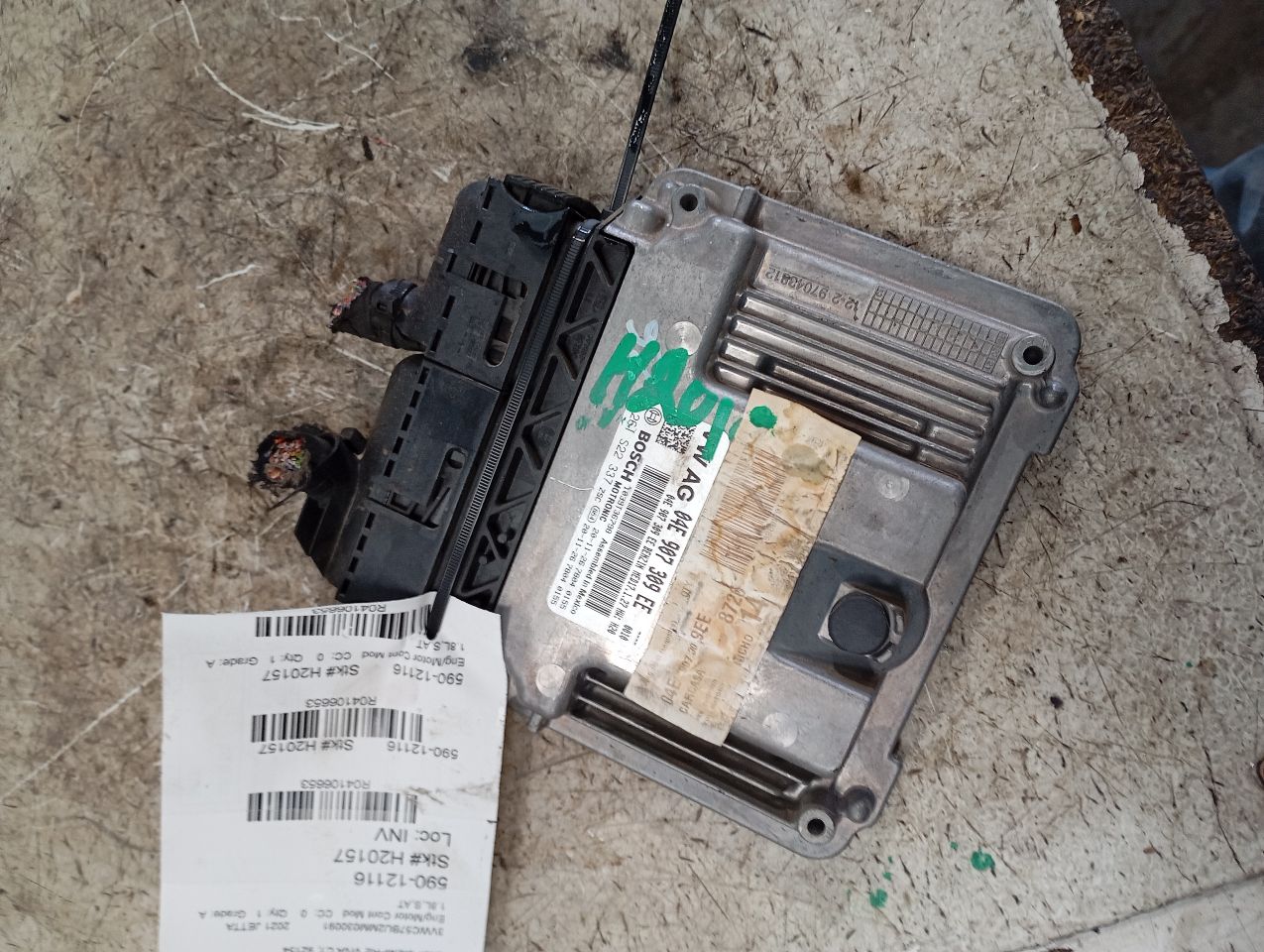 2021 Volkswagen JETTA Eng/Motor Cont Mod