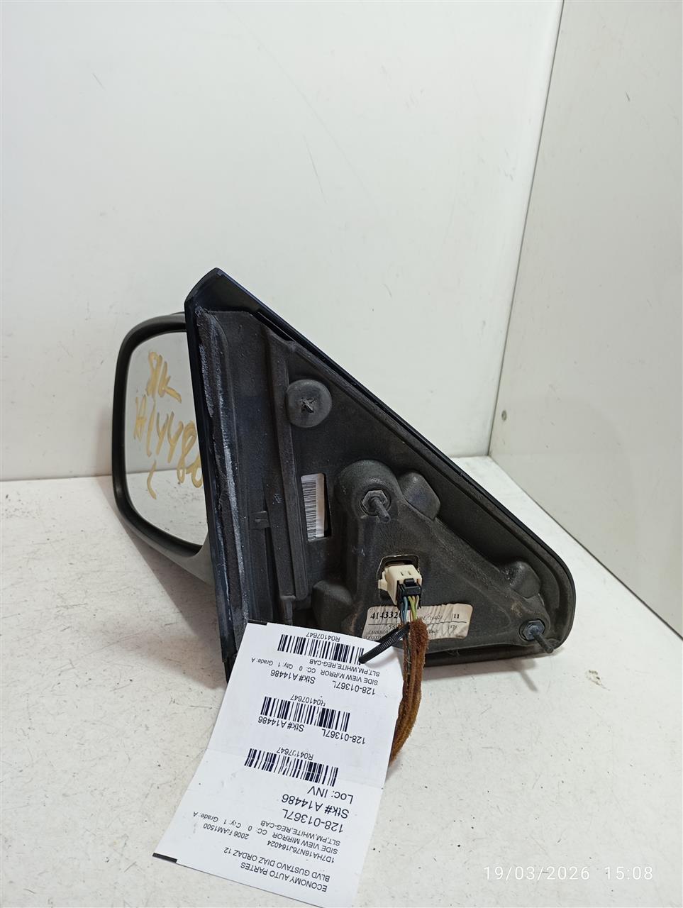 Used 2006 Chrysler DODGE 1500 PICKUP Side View Mirror - Stock #A14486