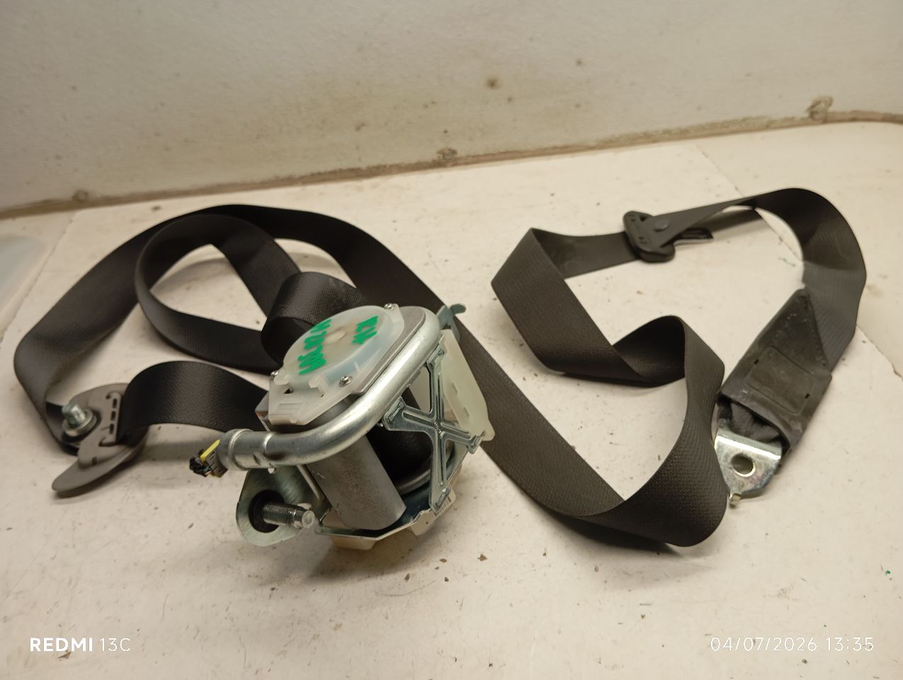 Used 2017 Honda ACCORD retractor - Stock #H20309