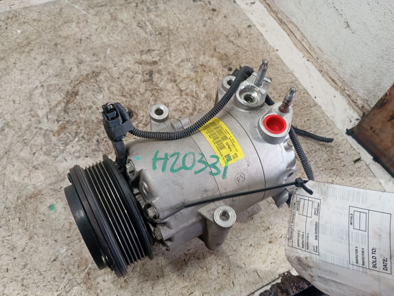2016 Ford ESCAPE AC Compressor