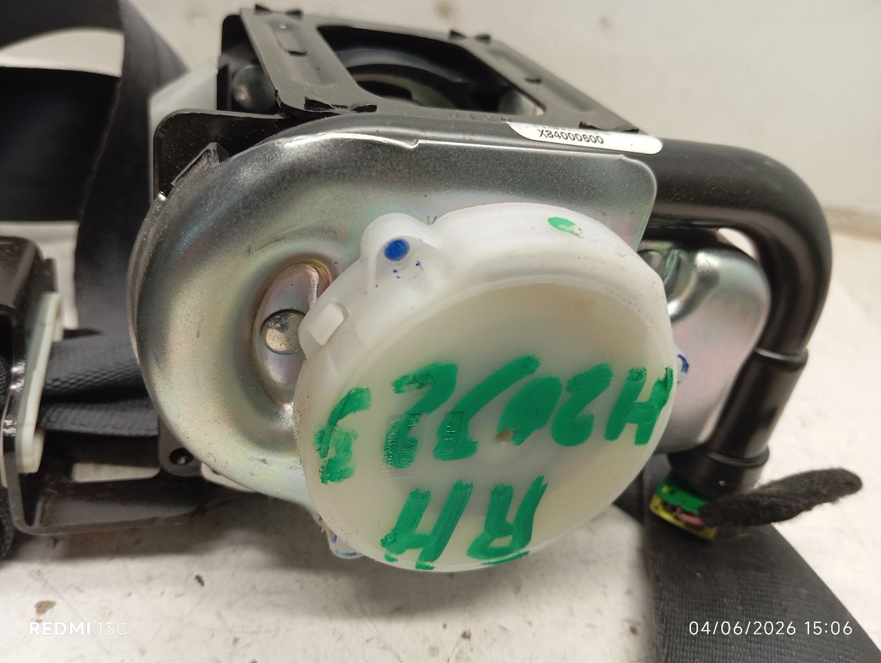 Used 2020 Honda ACCORD retractor - Stock #H20325