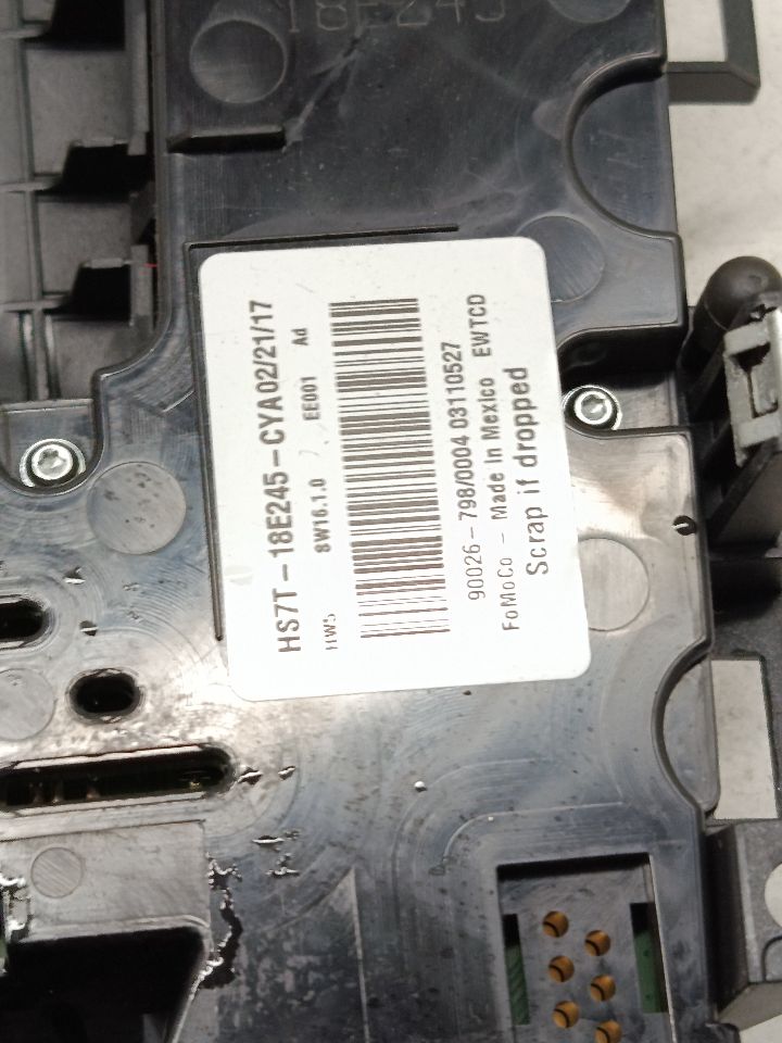 Used 2017 Ford FUSION ID HS7T-18E245-CYA - Stock #H20098