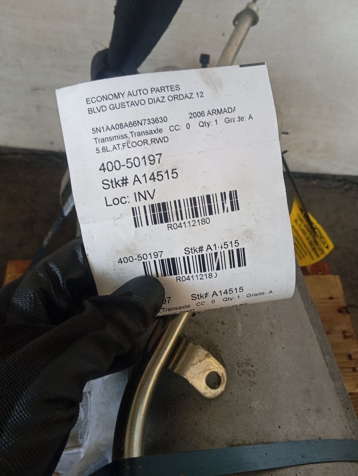 2006 Nissan ARMADA Transmiss,Transaxle