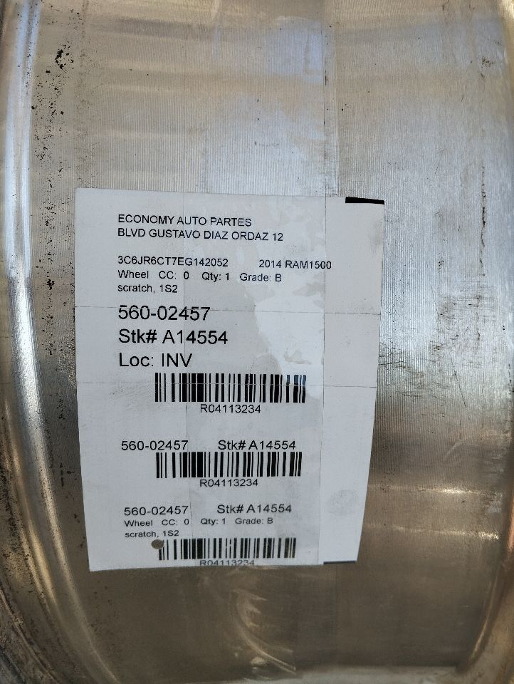 2014 Chrysler DODGE 1500 PICKUP Wheel