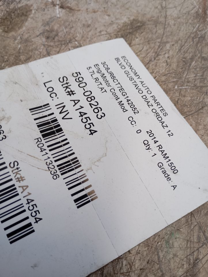 2014 Chrysler DODGE 1500 PICKUP Eng/Motor Cont Mod