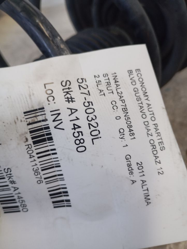 2011 Nissan ALTIMA Strut