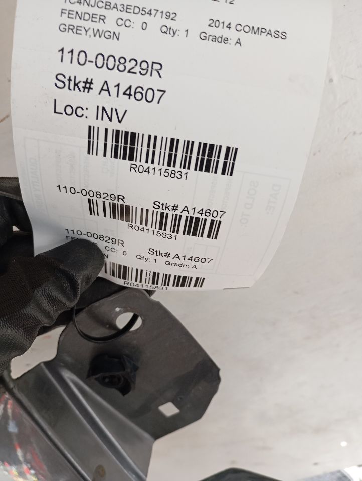 2014 COMPASS Chrysler Fender