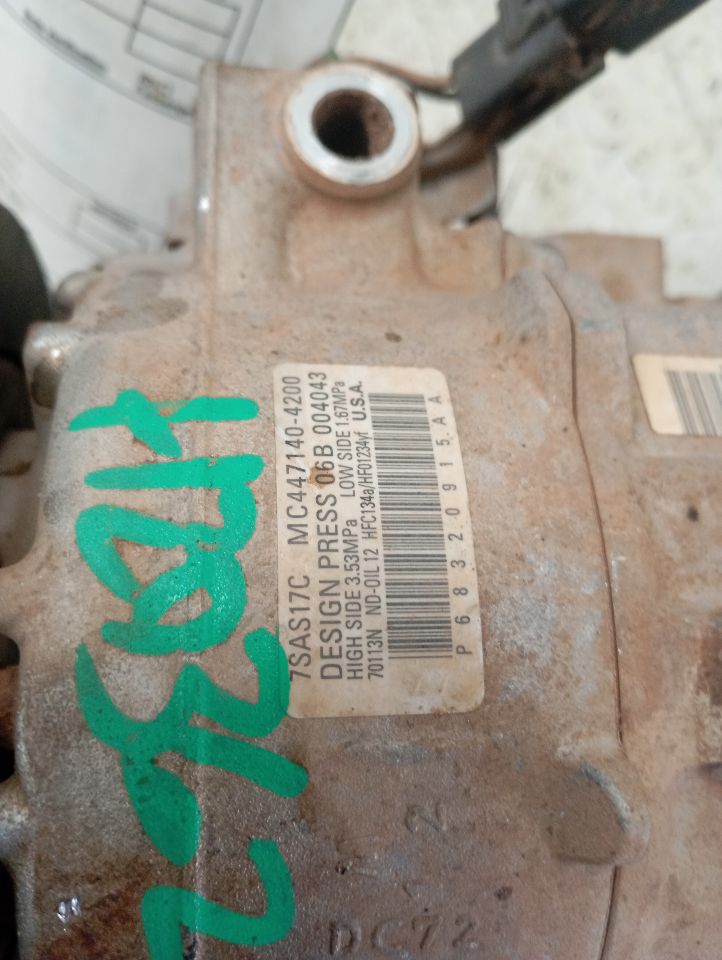 Used 2019 Chrysler DODGE 1500 PICKUP AC Compressor - Stock #H20362
