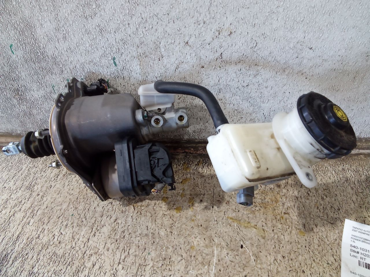2021 Honda ACCORD Power Brake Booster