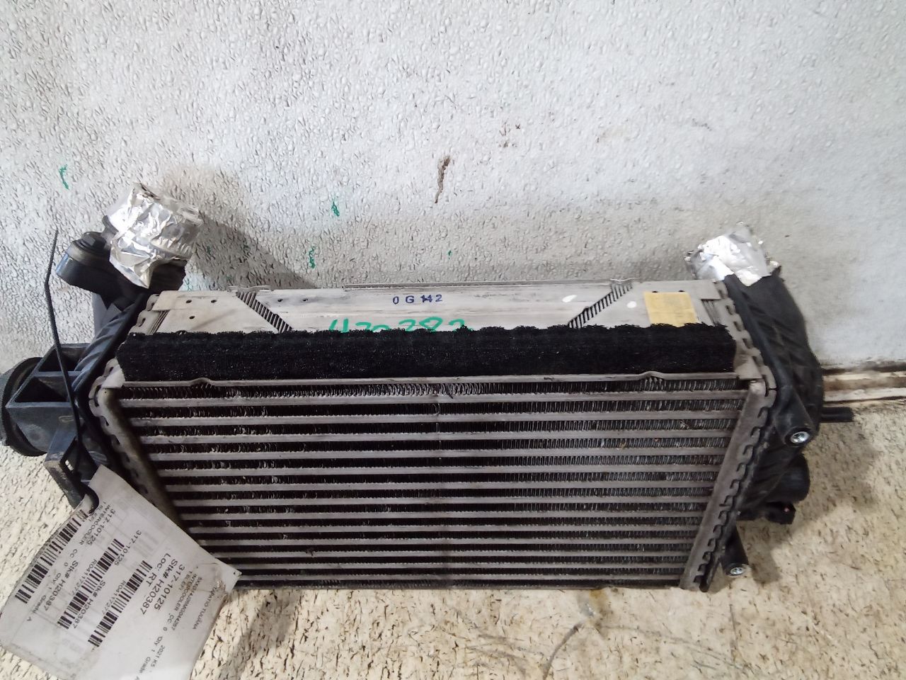 2021 Kia K5 Intercooler