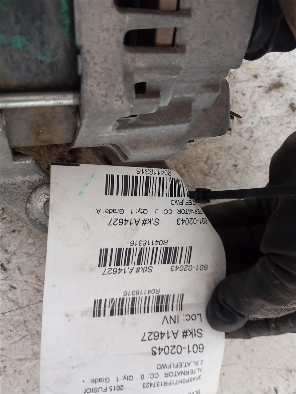 Used 2015 Ford FUSION (150 amp) - Stock #A14627