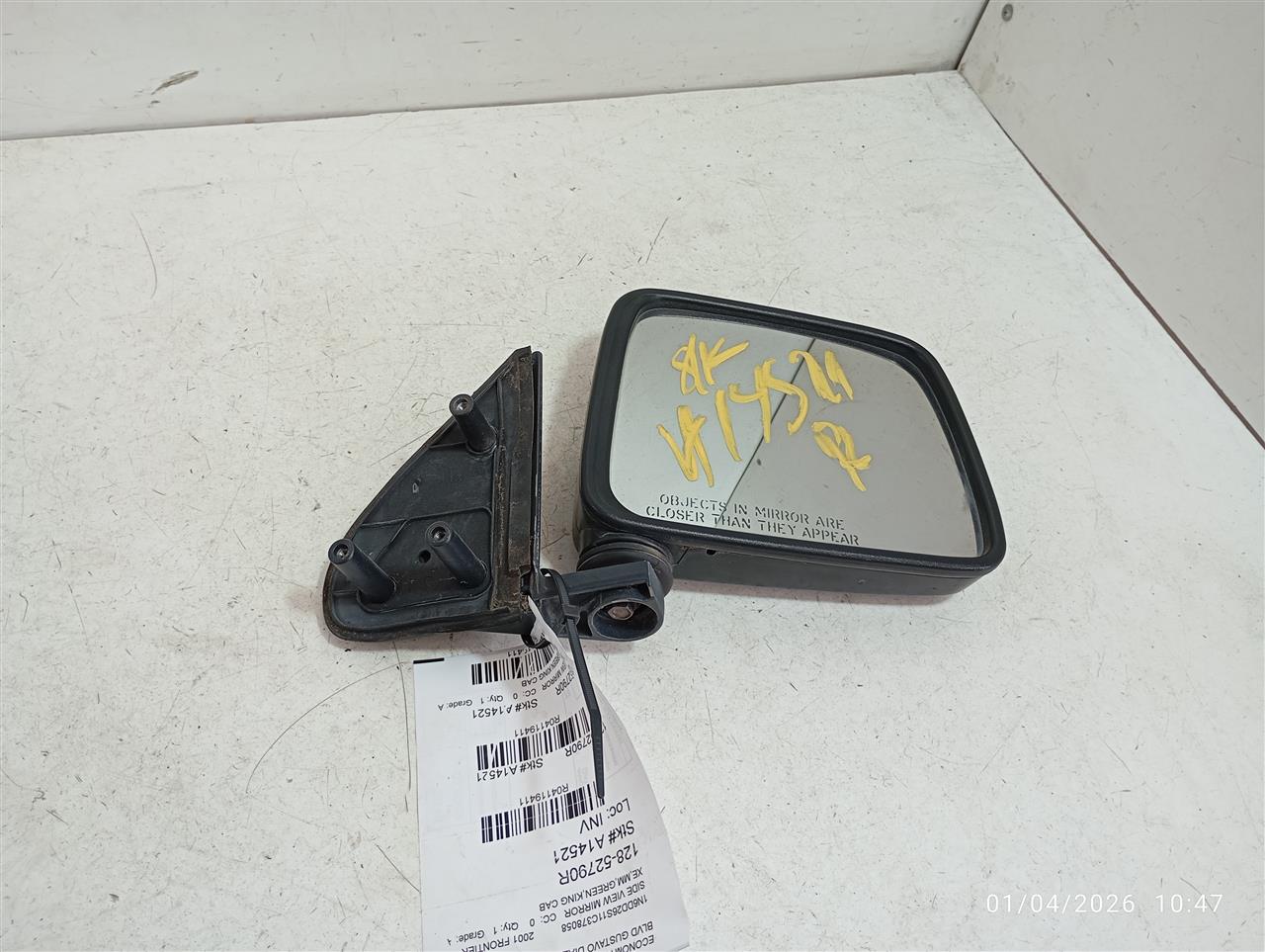 2001 Nissan FRONTIER Side View Mirror