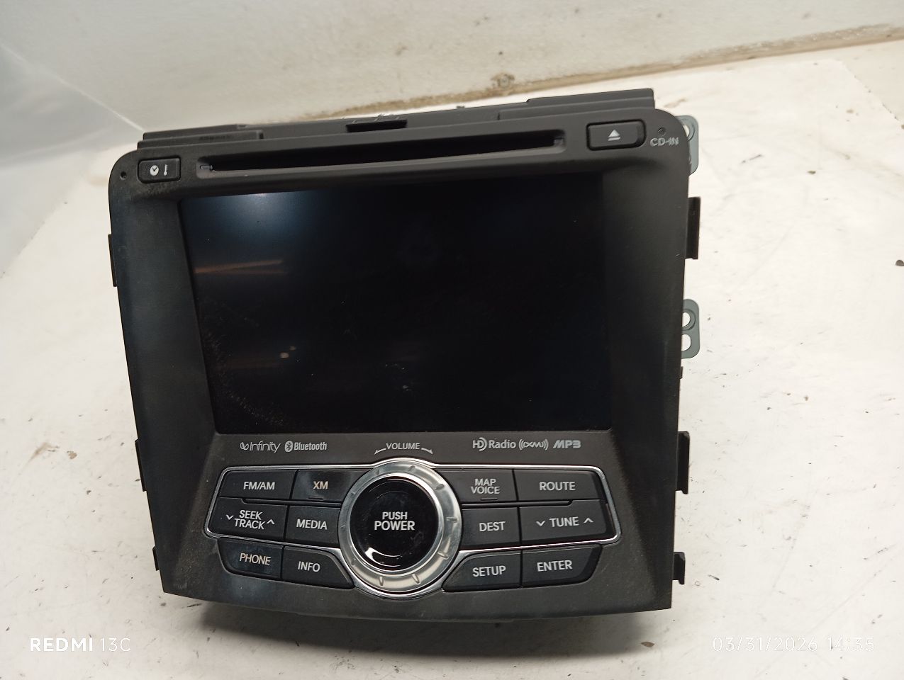 Used 2012 Hyundai SONATA 7 speaker with amp (Infinity) - Stock #H20252