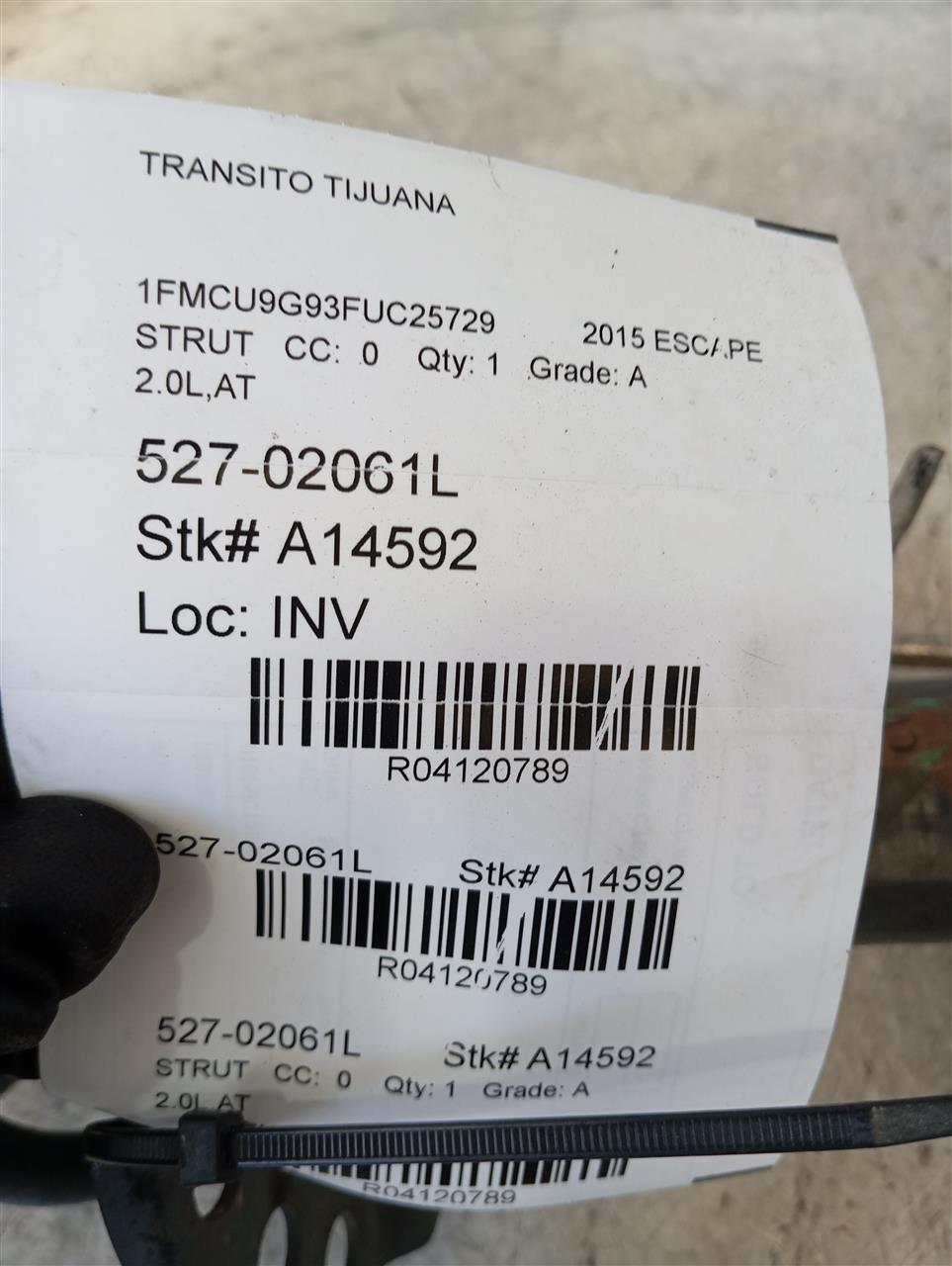 2015 Ford ESCAPE Strut