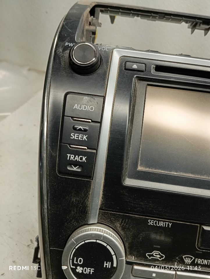 Used 2012 Toyota CAMRY ID 57012 on radio face - Stock #H20279