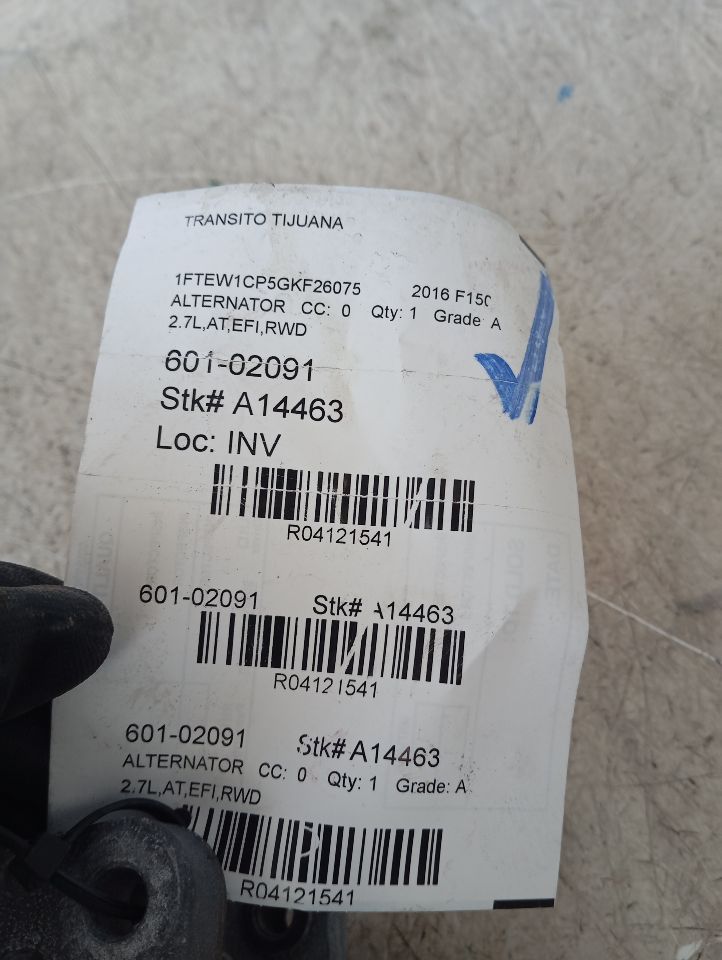 Used 2016 Ford FORD F150 PICKUP (ID FL3T-10300-EA) - Stock #A14463