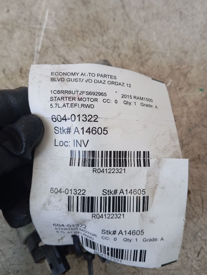 Used 2015 Chrysler DODGE 1500 PICKUP 5.7L - Stock #A14605