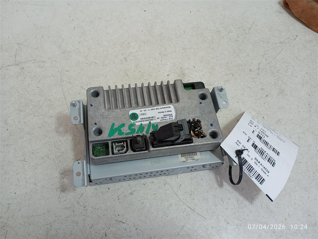 Used 2013 Ford FORD F150 PICKUP Radio Audio - Stock #A14539