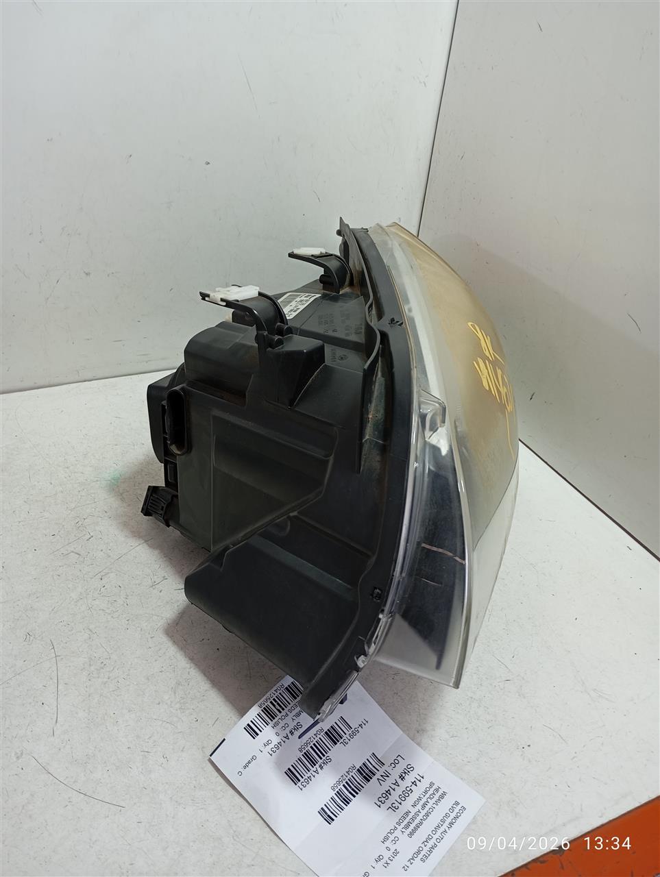 2013 BMW BMW X1 Headlamp Assembly