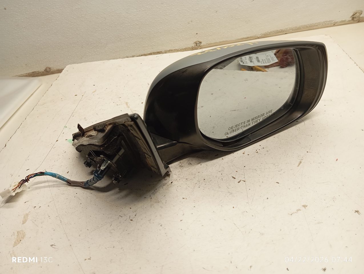 Used 2015 Infiniti INFINITI Q50 Side View Mirror - Stock #H20432