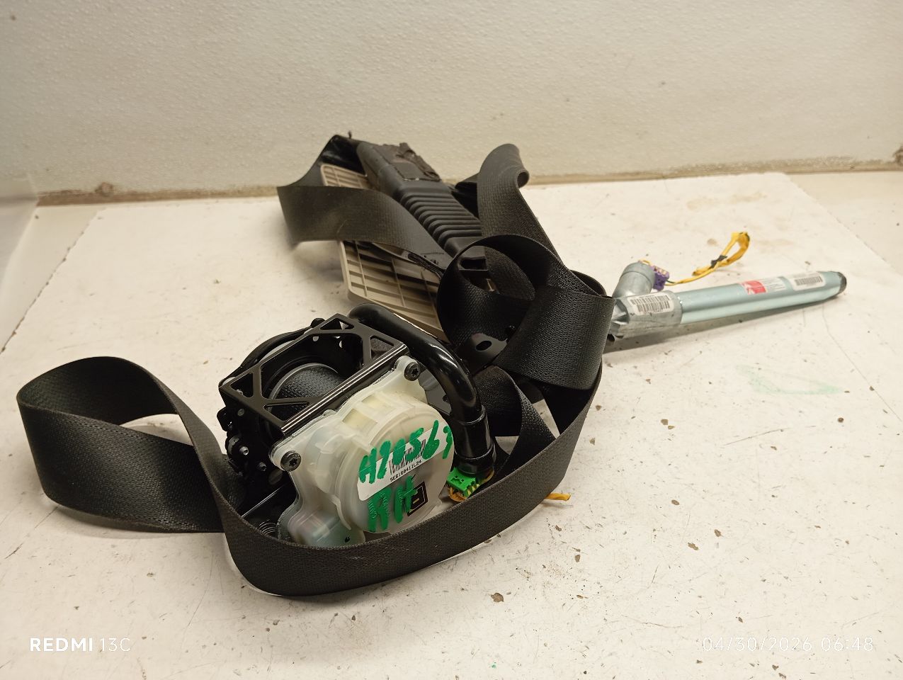 Used 2016 Kia OPTIMA retractor - Stock #H20563