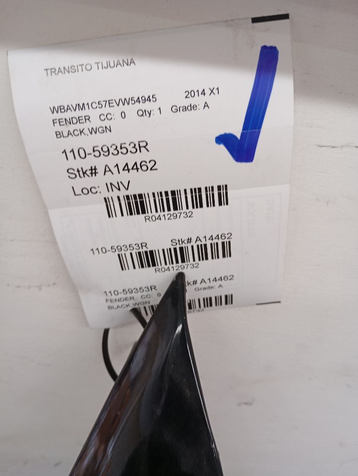 2014 BMW X1 BMW Fender