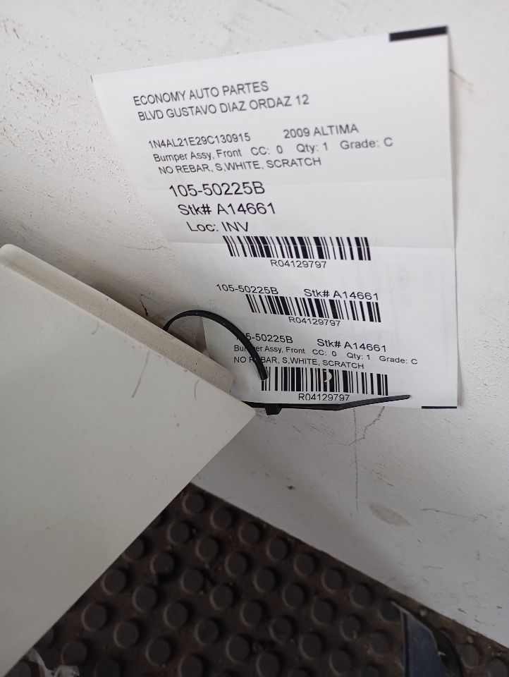2009 ALTIMA Nissan Bumper Assy, Front