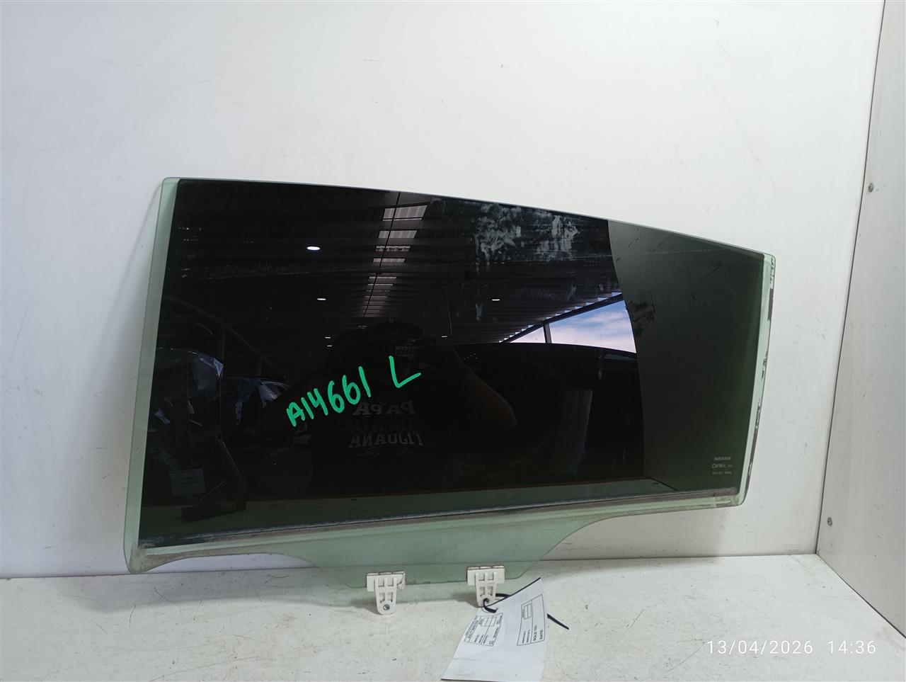 2009 Nissan ALTIMA Door Glass, Rear