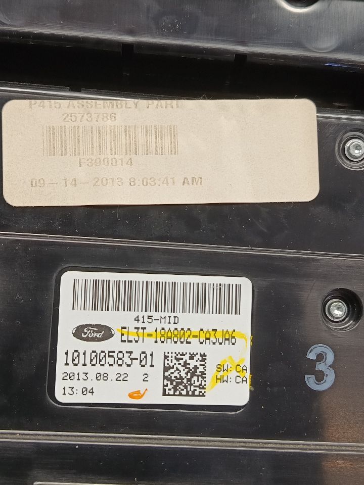 Used 2013 Ford FORD F150 PICKUP ID EL3T-18A802-CA3JA6 - Stock #H20479