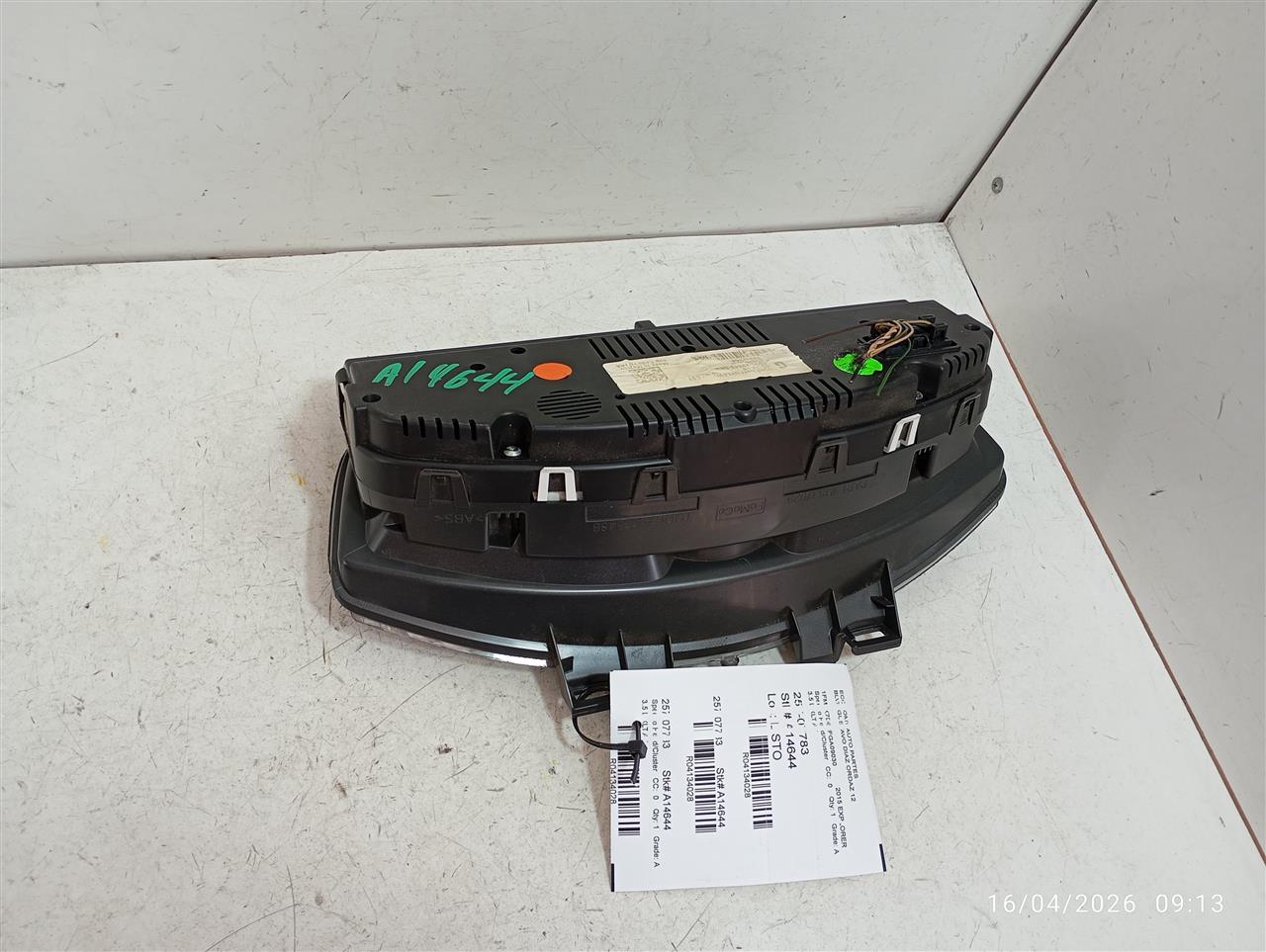 Used 2015 Ford EXPLORER Speedo Head/Cluster - Stock #A14644