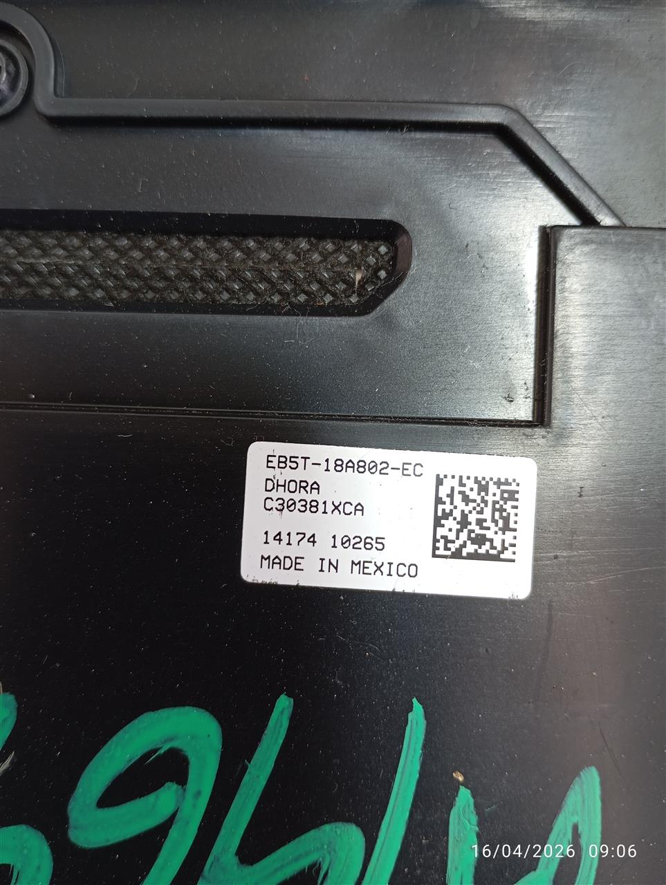Used 2015 Ford EXPLORER ID EB5T-18A802-EA - Stock #A14644