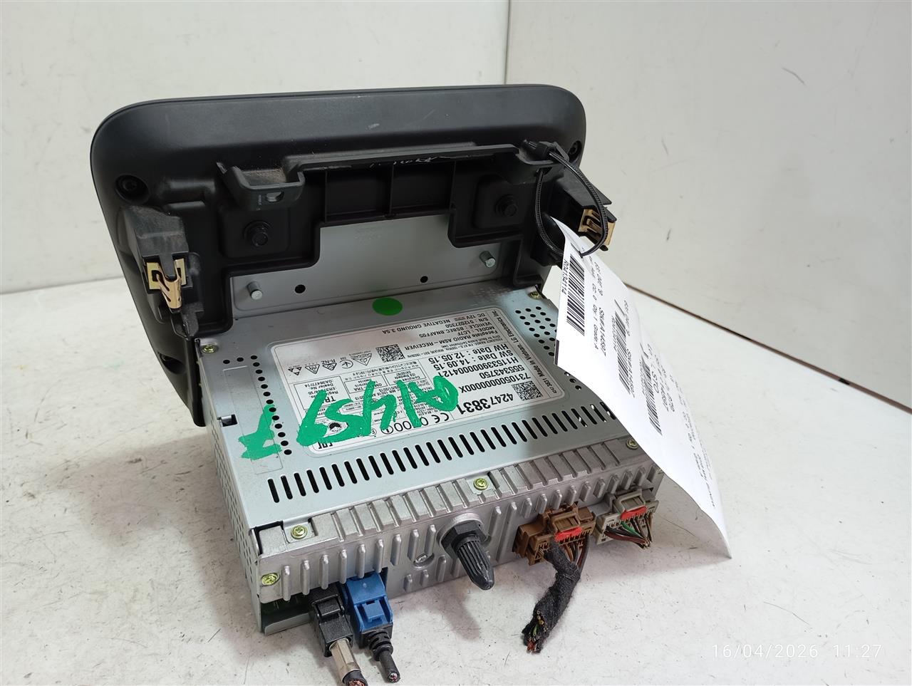 Used 2016 General Motors MALIBU Radio Audio - Stock #A14597