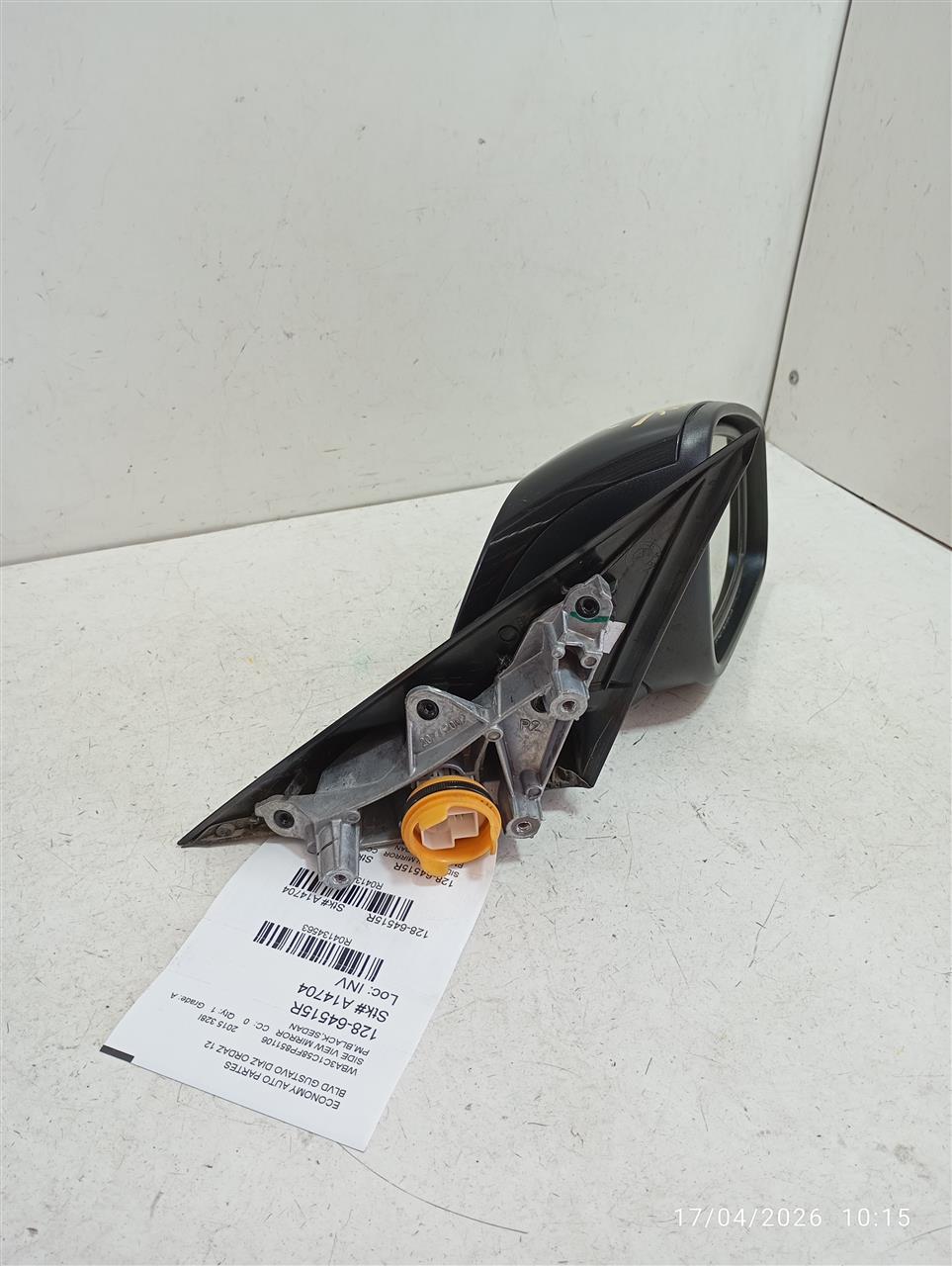 Used 2015 BMW BMW 328i Side View Mirror - Stock #A14704