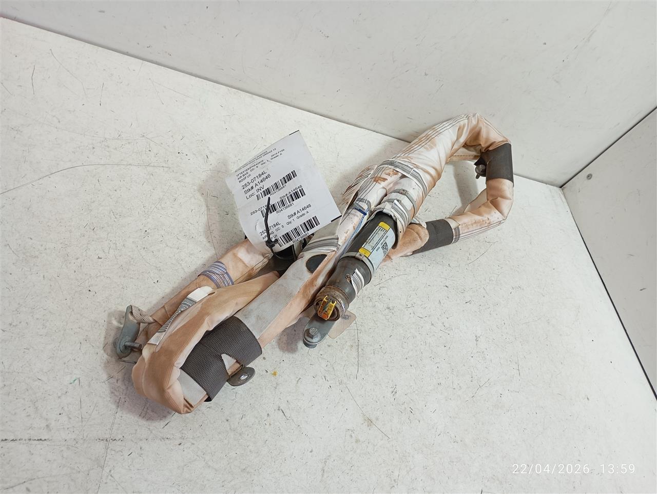 2015 Ford FORD F150 PICKUP Air Bag