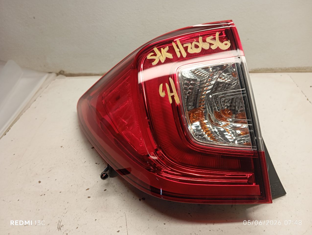 2019 Honda PASSPORT Tail Lamp