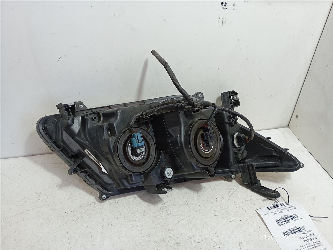2012 Honda ODYSSEY Headlamp Assembly