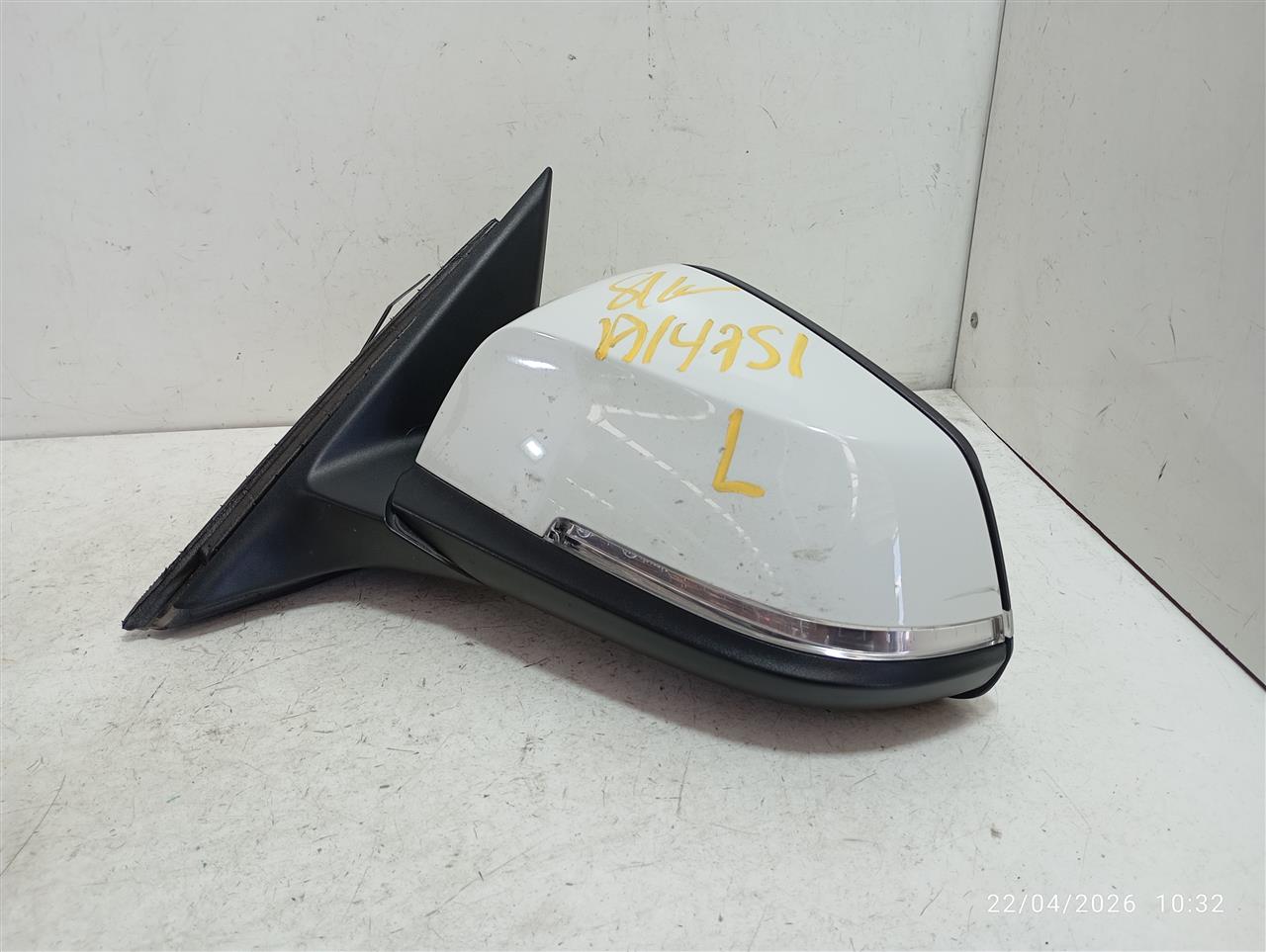 Used 2014 BMW BMW 328i Side View Mirror - Stock #A14751