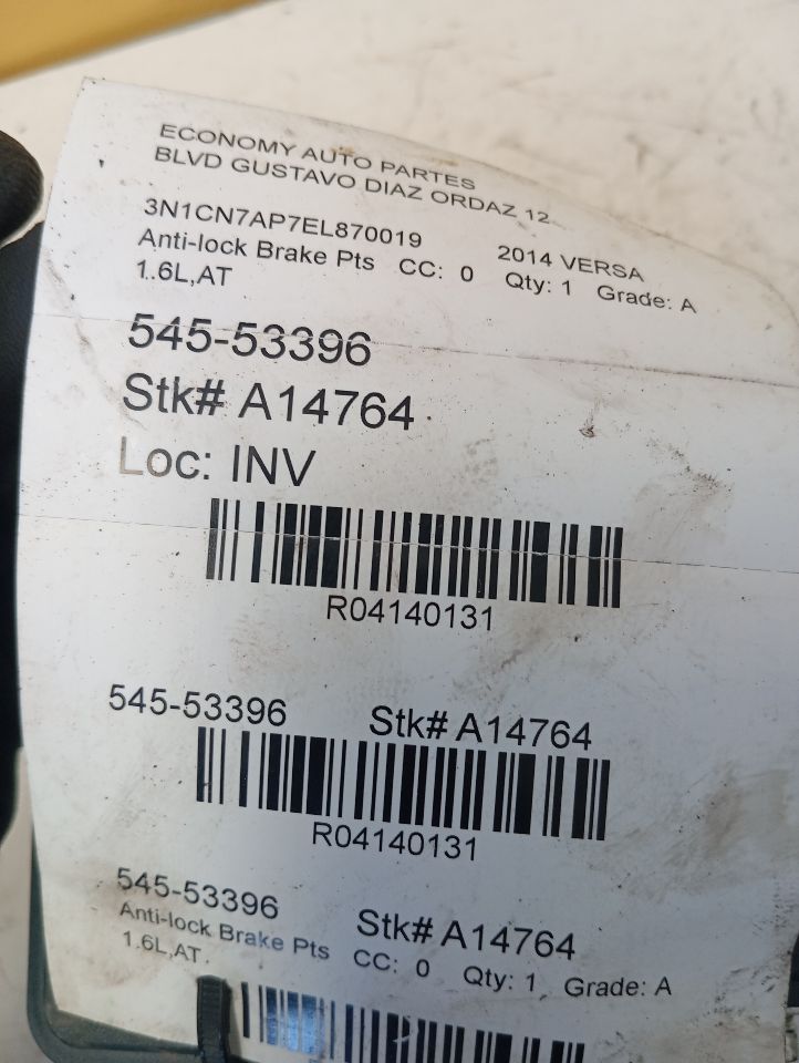 Used 2014 Nissan VERSA Sdn - Stock #A14764