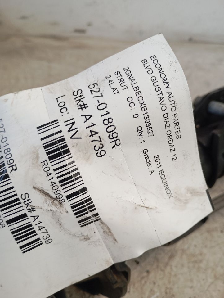 2011 General Motors EQUINOX Strut