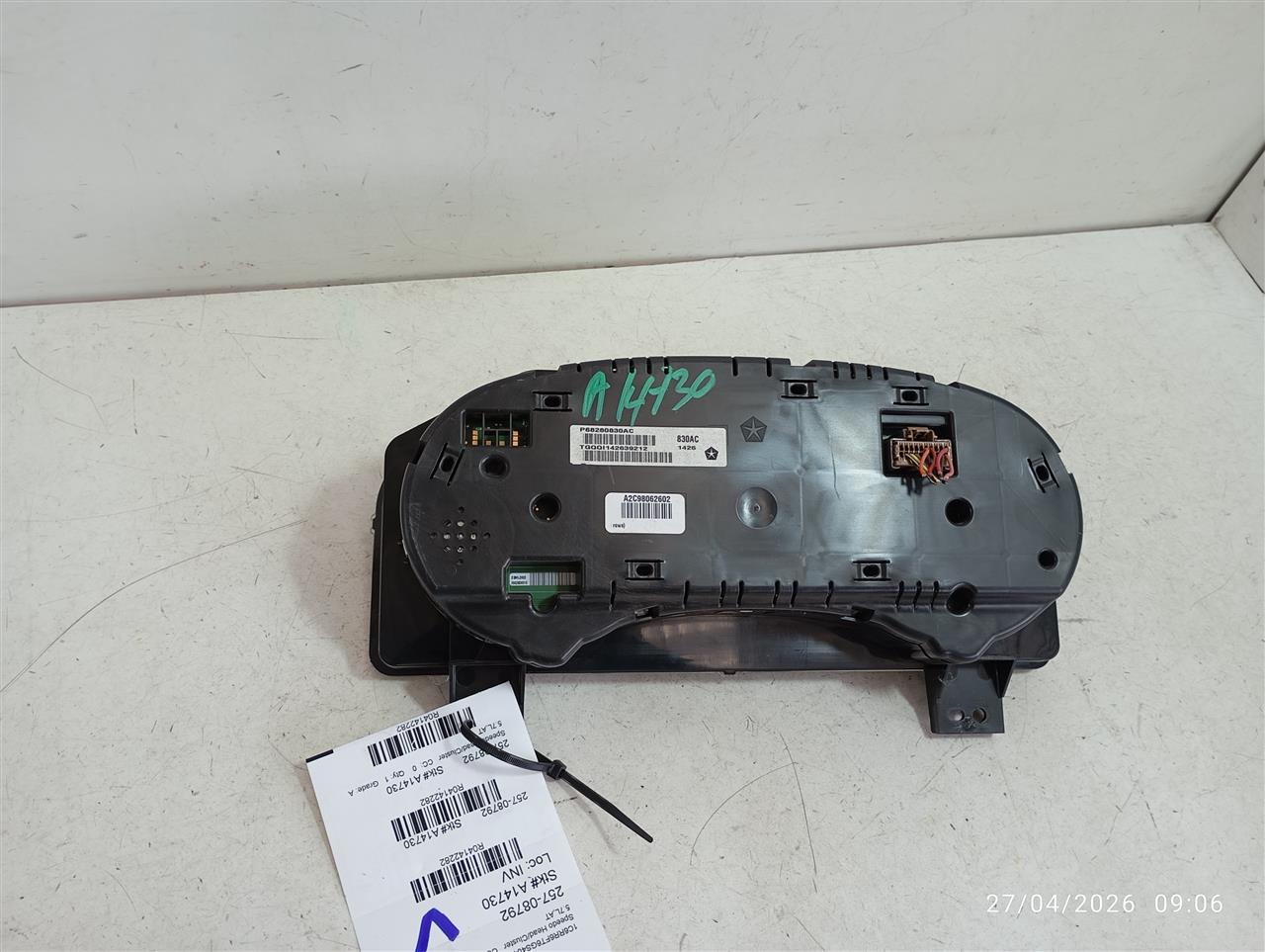 Used 2016 Chrysler DODGE 1500 PICKUP 3.5" information display screen - Stock #A14730