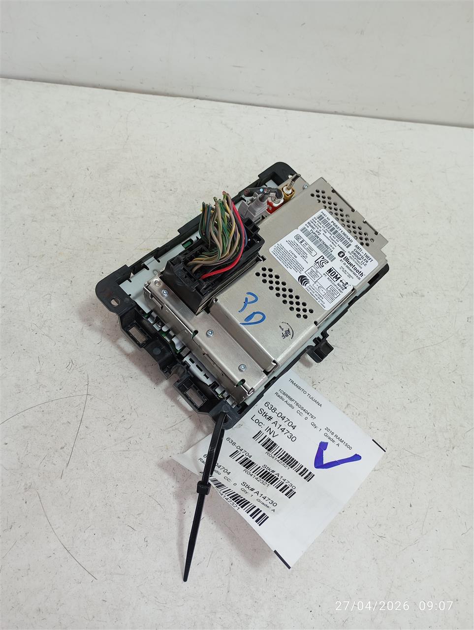 Used 2016 Chrysler DODGE 1500 PICKUP satellite radio (Sirius) - Stock #A14730