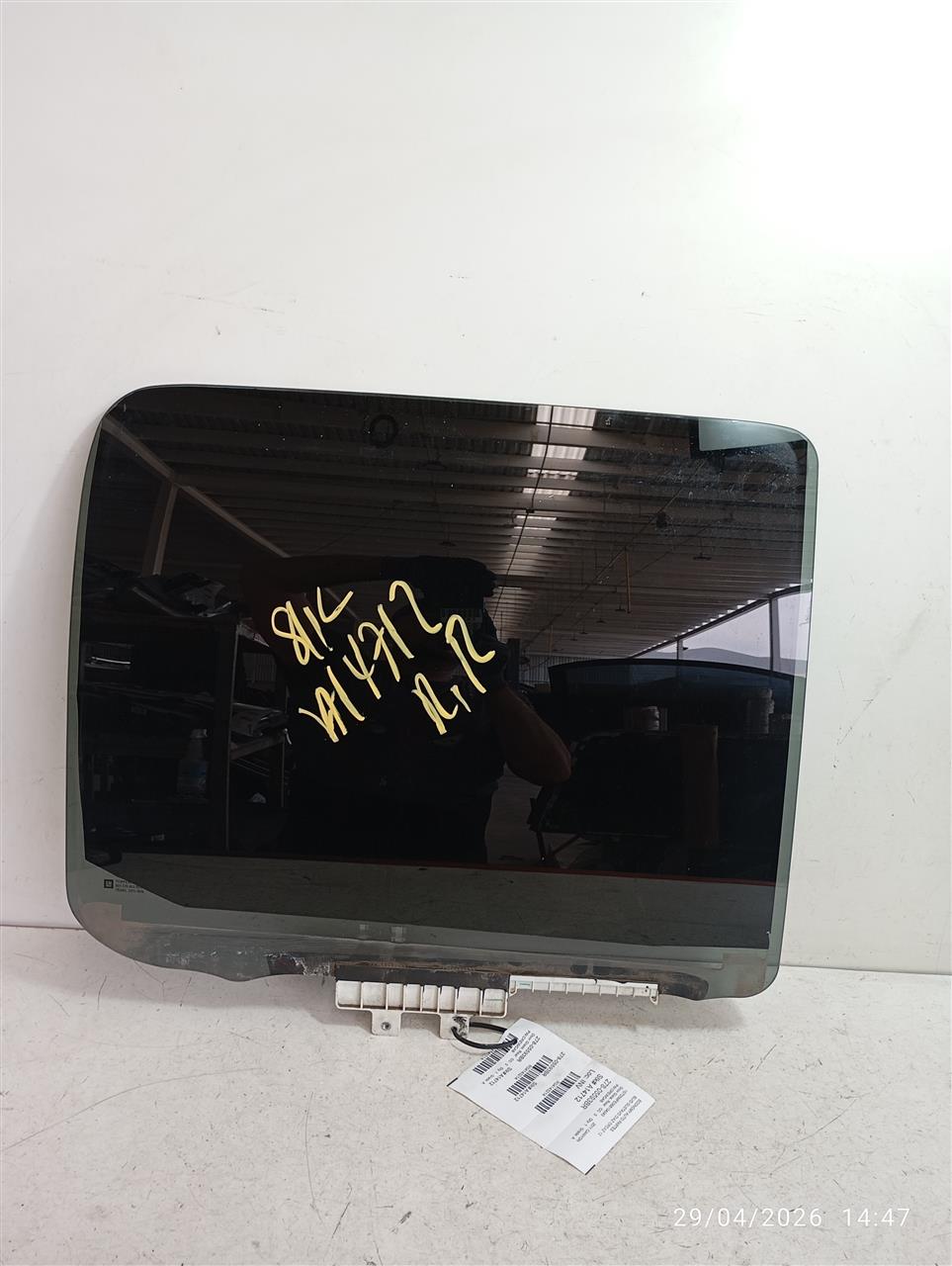 2011 General Motors CANYON Door Glass, Rear