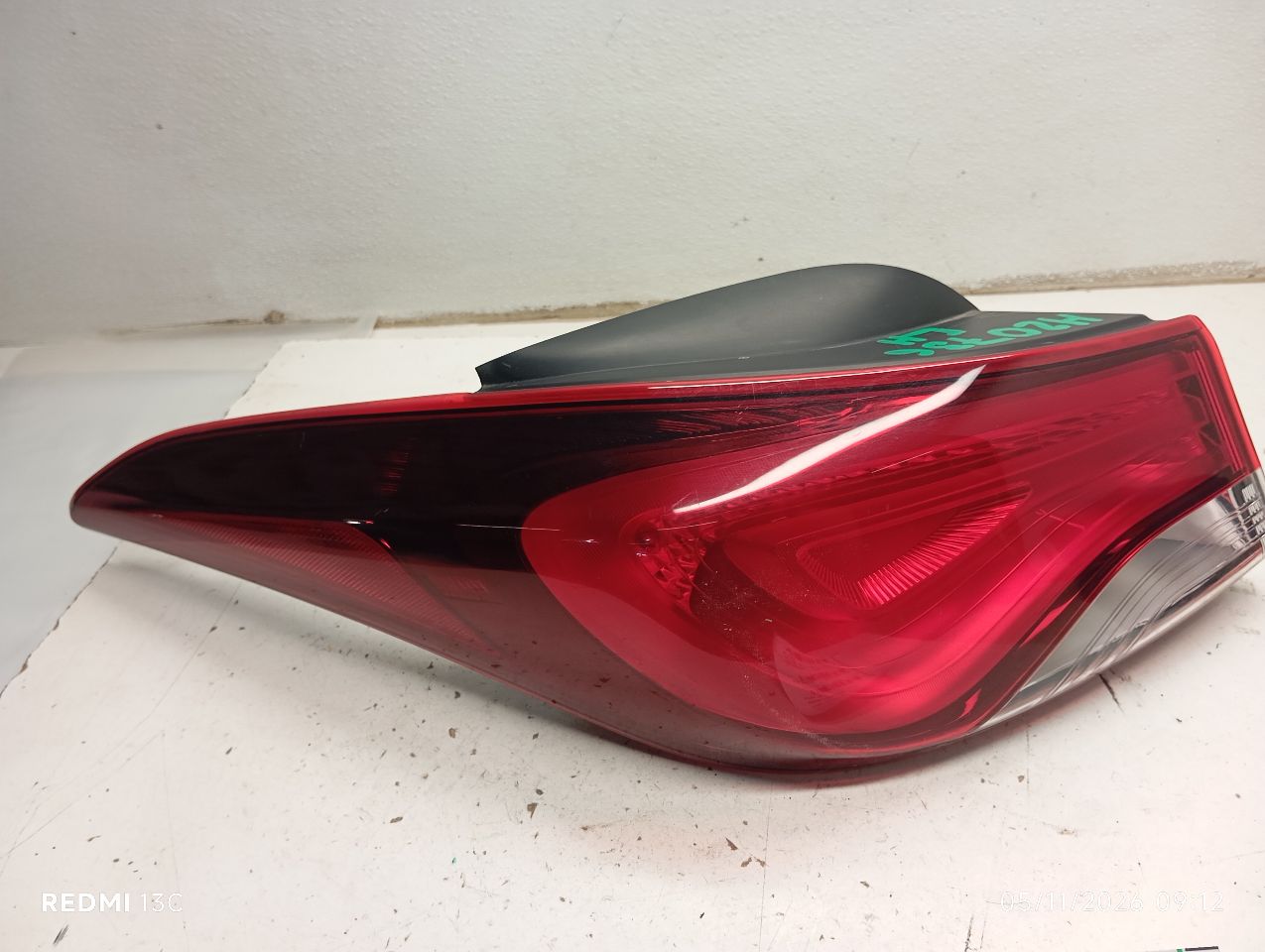 2015 Hyundai ELANTRA Tail Lamp