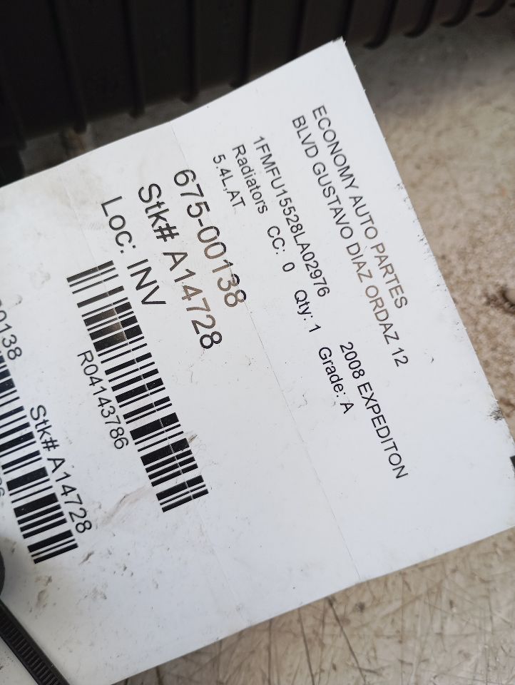 2008 EXPEDITION Ford Radiators